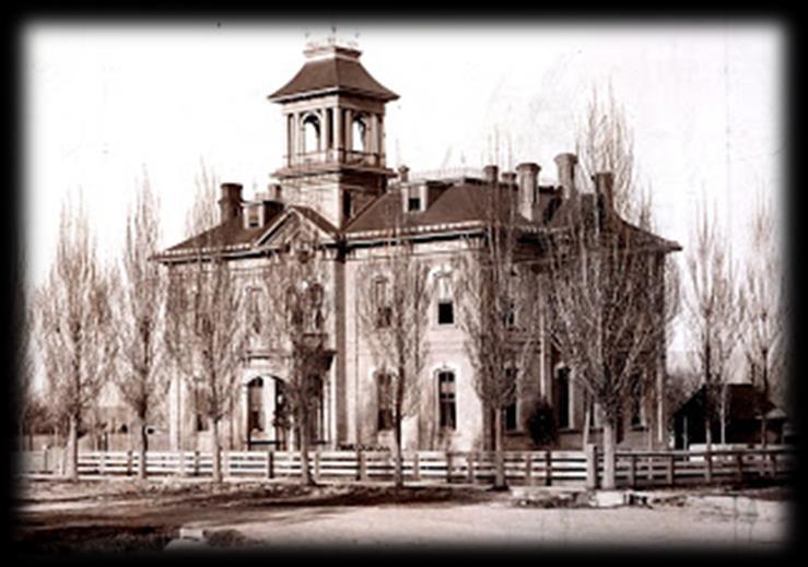 The Mormons often held schools for their children in the ward buildings where they held church on