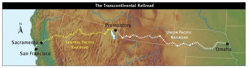 Railroad Brings Changes Railroads improved the lives of Utahns in many ways.