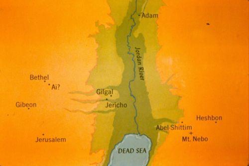 Before reaching Jericho, the Israelites had to cross the Jordan River into