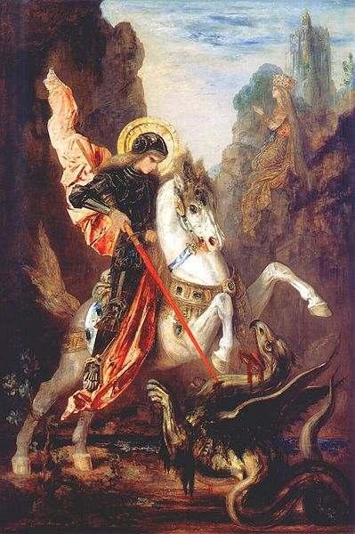 A CHORAL EVENSONG I shall fear no evil, for Thou art with me. Psalm 23:4 St. George and the Dragon Gustave Moreau(1826-1898) THE FEAST OF ST.