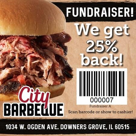 PADS: Our next PADS fundraiser is at City BBQ on Wednesday March 6. Yes, it s on Ash Wednesday and yes, someone didn t check the calendar before booking the date. Please join us if you are able.