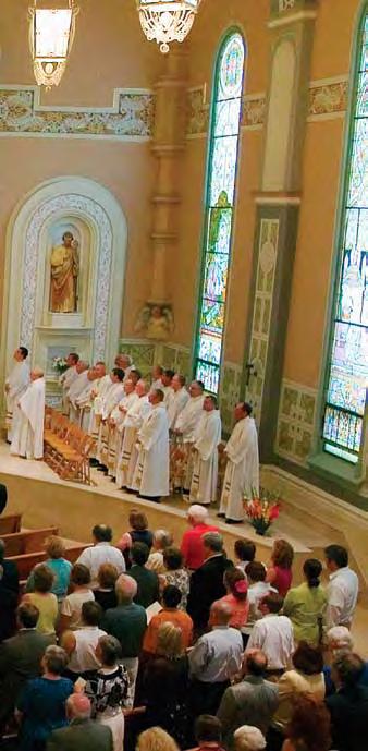 Pat McGrath and the Jesuits have been blessings to the people of Old St. Pat s, and we are honored to celebrate this ordination. Fr. Jack Wall, pastor of Old St.