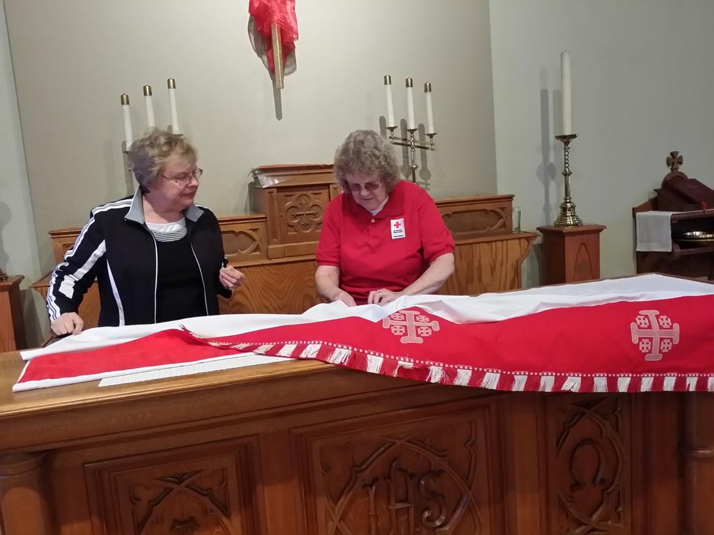 WANTED: ALTAR GUILD MEMBERS If you would like a rewarding way to serve our parish, we would really appreciate your joining us. What we do is sort of like housework for our Lord.