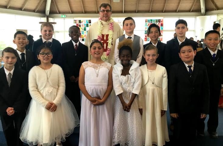 FIRST COMMUNION PHOTOS ROOM 17 SUNDAY 24 JUNE 2018 May the blessings of our Lord Jesus be poured on you from this day onward.