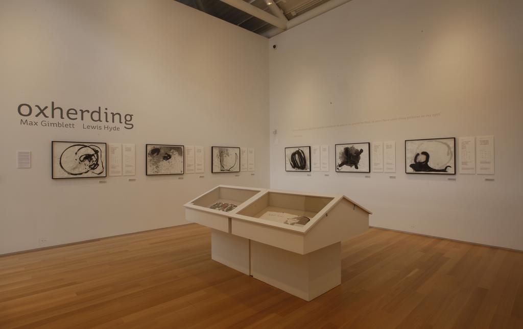Installation view, Gund Gallery,Kenyon College Oxherding is based on the Song- Dynasty Chinese Oxherding Series, a Zen Buddhist parable of self-discovery comprised of pictures and verse.