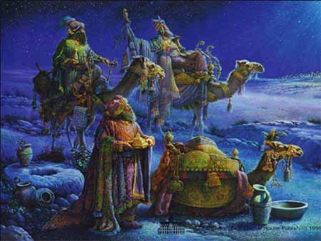 THE EPIPHANY OF THE LORD JANUARY 6, 2019 FINDING GOD The splendid magi, all sparkle and dash and solemnity, march right up off the pages of Matthew s Gospel and into our churches today.