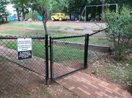 Capital Campaign Project Update - In late 2017, the Vestry approved funding the Capital Campaign project to replace the aging, rusting fence, which had become a safety problem around Saint