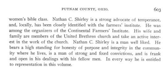 11-Jul-1913, Putnam Co., OH, buried: Fairview Cemetery, Putnam Co., OH. m.