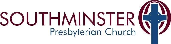 irwink@woh.rr.com From: Southminster Presbyterian Church <office@sminster.com> Sent: Friday, May 25, 201812:00 PM To: communications@sminster.