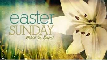 Easter Worship Please join us for worship on Sunday, April 16 at 11:00 a.m.! Help us celebrate the birth of the risen Christ!