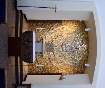 Parts of the Eucharistic Chapel Tabernacle The box in which the Eucharist is stored for