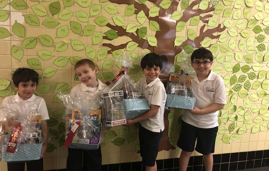 In addition, we would like to recognize our top four individual readers who will receive a specially prepared gift basket full of treats and books.