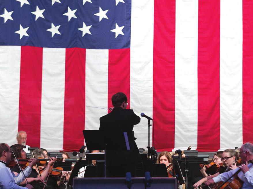 June 28 at 4:00 pm Celebrate God and country at Asbury in the Sanctuary. Our choir, orchestra, special guests and soloists will present patriotic classics and songs of faith.