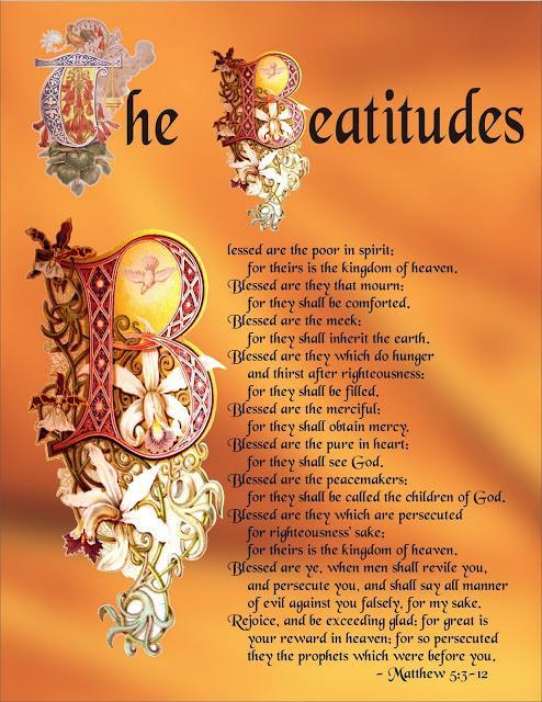 Beatitudes Heart of Jesus preaching Express the vocations of the faithful