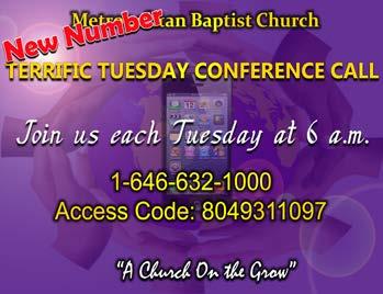 /.../? Join Pastor by way of conference call for morning devotion inclusive of your word for the day. If you missed last week s call dial: (888) 899-7904. Enter 382829086 Women s Ministry (W.O.