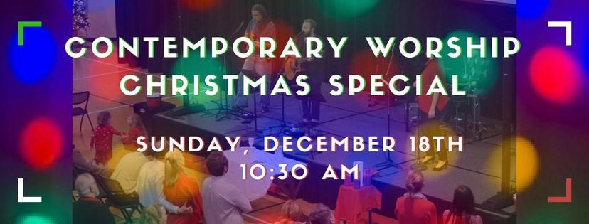 There will be pre-worship music beginning at 10:15. Refreshments will also be served.
