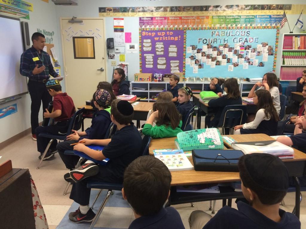 Soille San Diego Hebrew Day School Kolenu November 20, 2015-8 Kislev 5776 The Soille Scene Fifth Grade Star Weavers Return to Fourth Grade The fourth graders learned to weave this week for a social