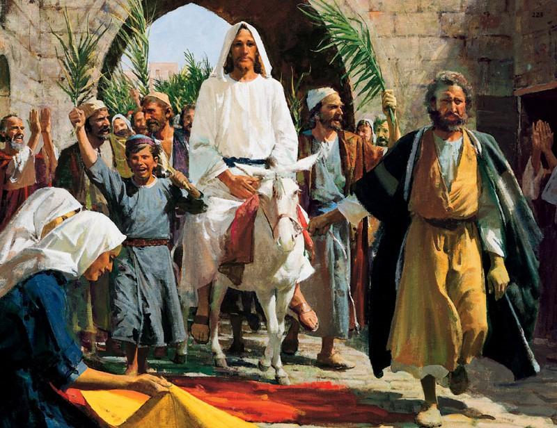 Hosanna! Blessed is He who comes in the name of the LORD! Hosanna in the highest!" PALM SUNDAY MARCH 25, 2018 Preparation for Worship: Read Psalm 91 (front of the hymnal p.