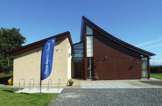 A Leap of Faith After years of searching for a new home, a vacant office, highly suitable for conversion, caught the imagination of Thurso Baptist Church.
