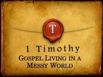 Title: Advancing by Staying. Reading: 1 Timothy 1:1-7.