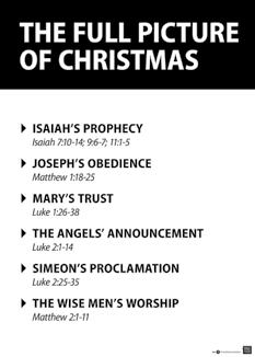 THE POINT The birth of Jesus was no mere circumstance. It was planned by God. GET INTO THE STUDY 5 minutes ACTIVITY (OPTIONAL): In advance, either purchase or print baby announcement cards.