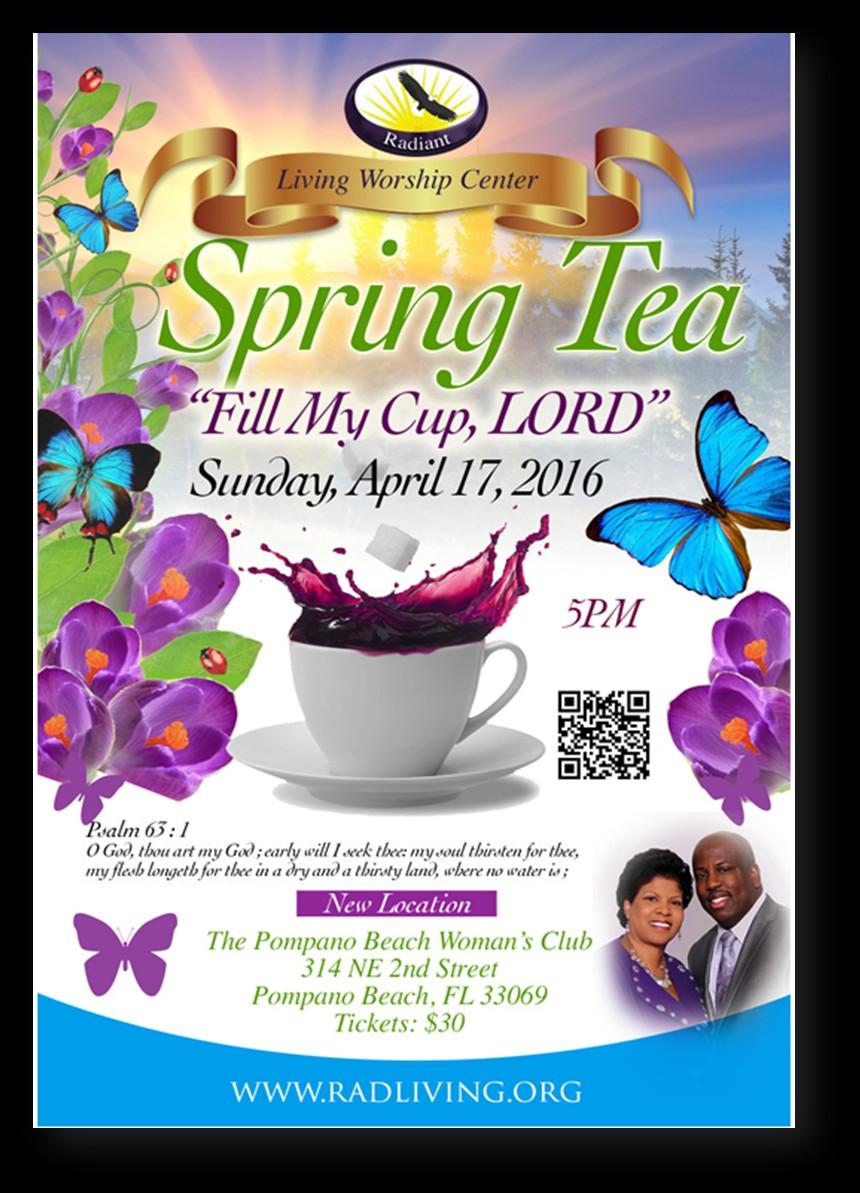 This annual event has an attendance of approximately 300 women dressed in their Spring dresses and hats.