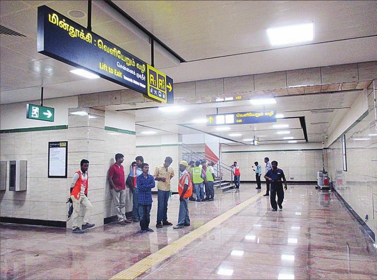 much anticipated underground line of Chennai Metro Rail will open for the public on Sunday, May 14, making the city the fourth in the country to have such a facility after Kolkata, Delhi and