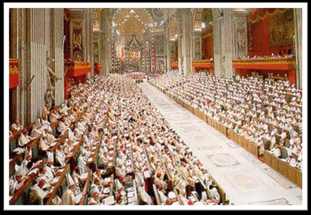 effective at doing the work Jesus asked us to do. He told everyone he would call this big meeting by a special name: the Second Vatican Council.