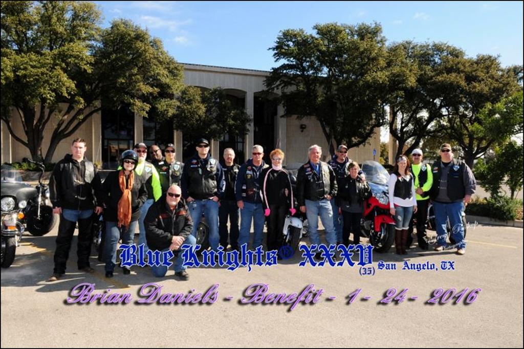 S ince the be-ginning of the year, Blue Knights TX XXXV have been active in paying our respects to our Fallen Brothers.