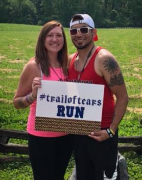 He started his journey in Cherokee, North Carolina, and completed his journey on June 28, running 777 miles to reach Tahlequah, Oklahoma.