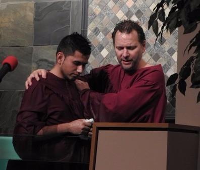 About three years ago he began attending the Lawrence church where he became acquainted with Pastor Jonathan Burt.