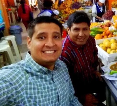 Seminarian Sandro Sandoval shares, "I've been in Quito, Ecuador since last Friday evening leading a week of
