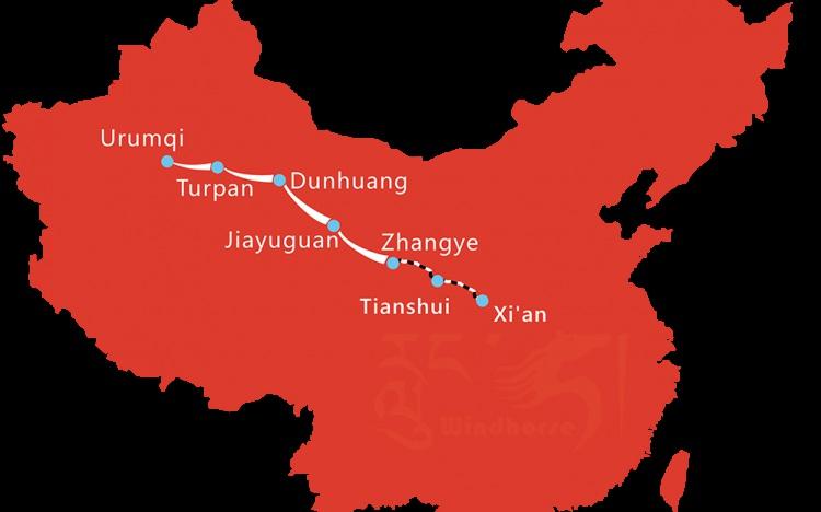 info@windhorsetour.com +86-28-85593923 12 days Classic China Silk Road tour from Xi'an to Urumqi https://windhorsetour.