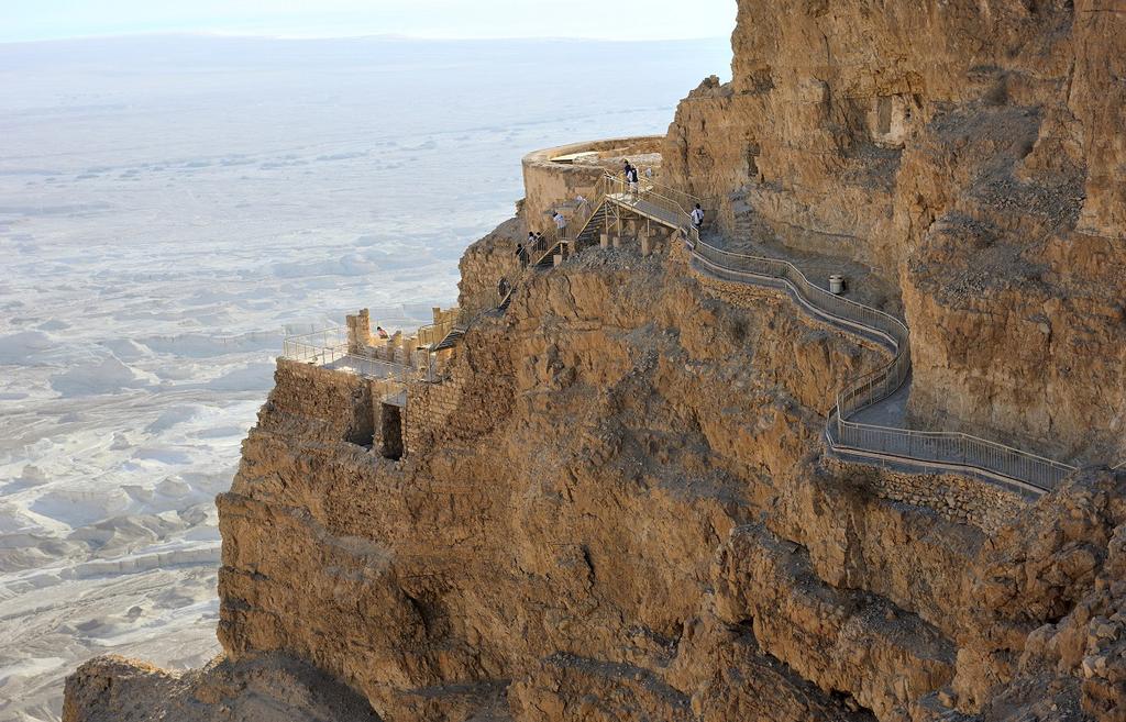 The Herodian Period The Hasmonean Period According to Josephus, the first fortress at Masada was built by Jonathan the High Priest -- apparently the Hasmonean king Alexander Janaeus (103-76 BCE),