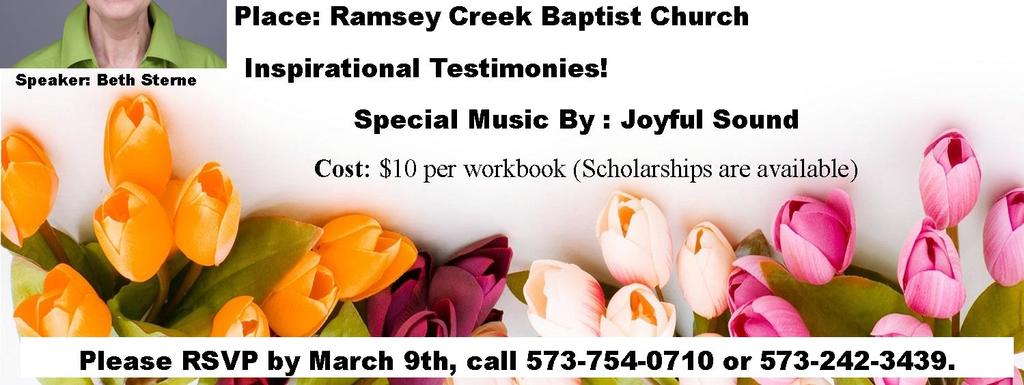 Pastors are asked to preach about Biblical Stewardship on Sunday, March 10 th.