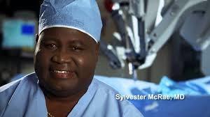 Dr. Sylvester McRae, M.D. The area of robotic surgery is growing. Dr. Sylvester McRae of St.