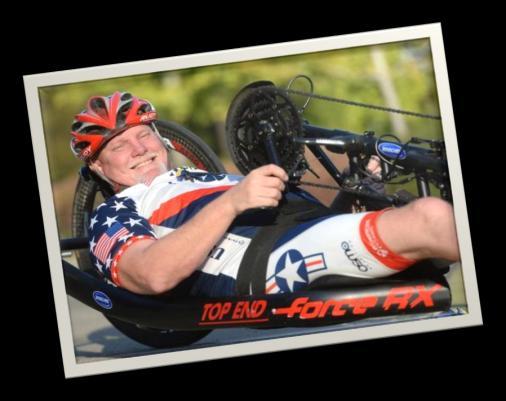Scott Wells, President and CEO of Independence Regained, is the top Para-cyclist in the USA.