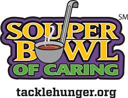 Please bring a canned food item to be donated to our Breaking Bread food pantry to service with you that weekend. In 1990, the Soup-er Bowl of Caring was birthed with a simple prayer said be Rev.