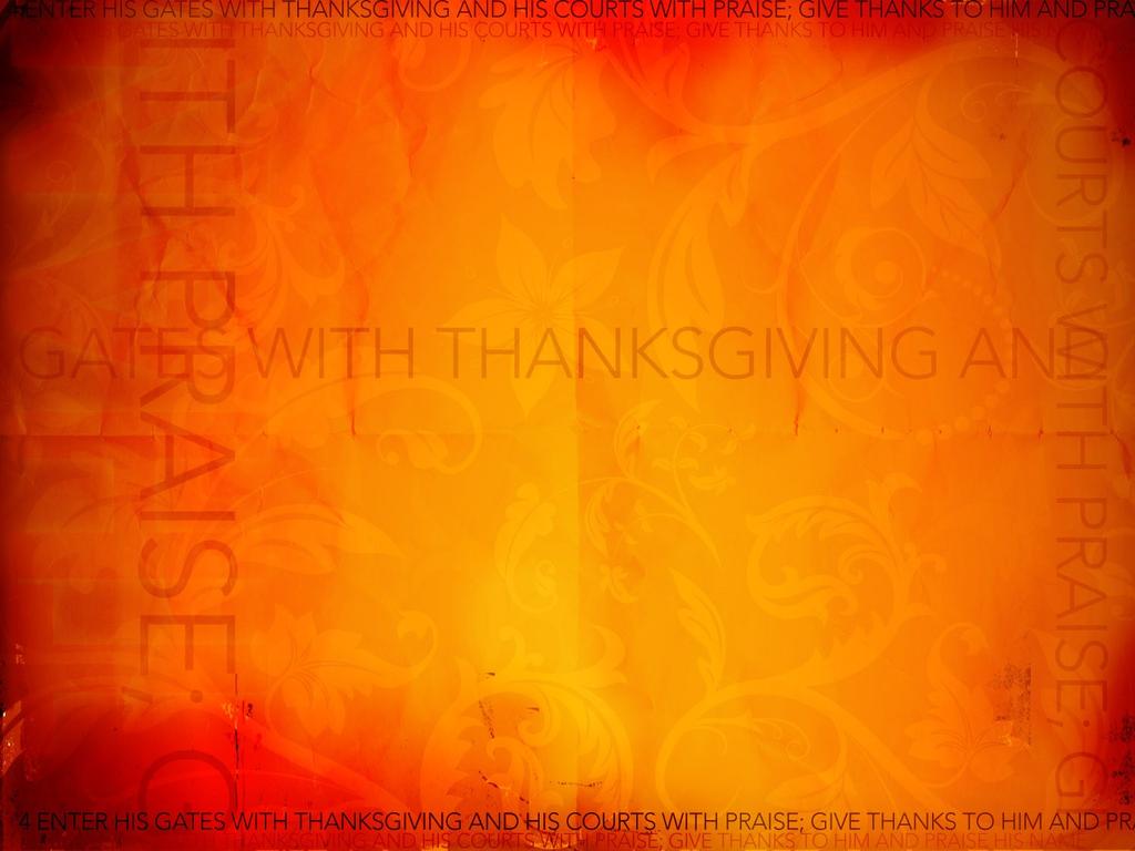 Annual Thanksgiving Potluck Sunday, November 22nd following the worship service.