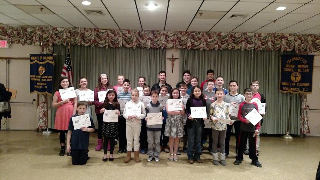 Altar Server Appreciation Day The Bishop Navagh Columbiettes held their fourth annual Altar Server Appreciation Day at the Knights of Columbus Hall in