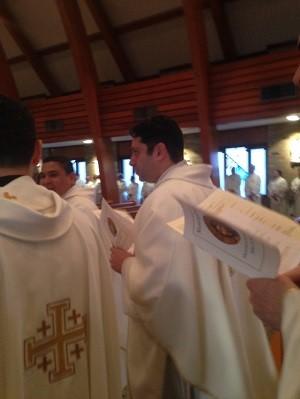 The Annual Chrism Mass The annual Diocesan Chrism Mass, with