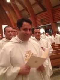 David was among the 177 priests who attended and concelebrated at