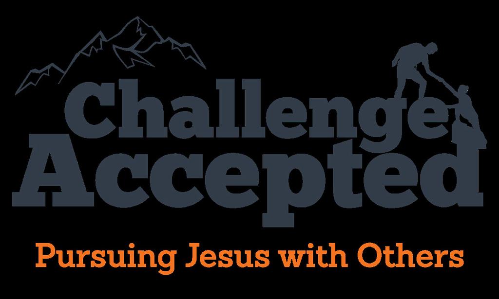 What is the 2019 Theme? The 2019 theme, Challenge Accepted! Pursuing Jesus With Others, is inspired by the words of Jesus in Matthew 4:19 where he says, Come, follow me.