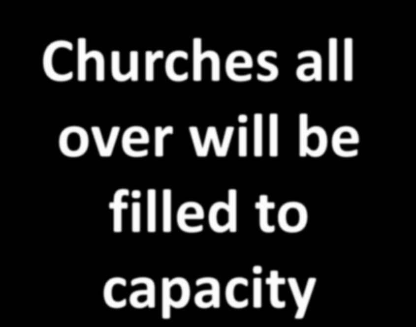 Churches all over