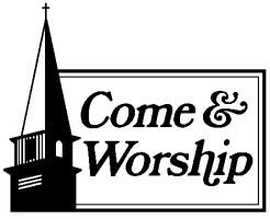6 We invite you to join in the worship of God each Sunday mo
