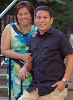 photo by Susan Whitley Peter Yanes and his wife, Irene, serve the diverse ethnic community of