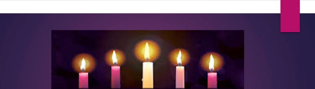 ADVENT RECONCILIATION SERVICE Advent is a wonderful time to celebrate the reconciling love and the healing graces our Lord offers us. All are welcome to the Advent Reconciliation Service at 1 p.m. on Sunday, Dec.