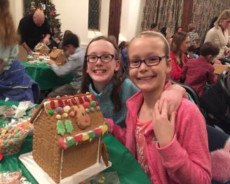 Jesus birth. Our Family Fellowship event, Gingerbread House decorating, was a HUGE hit!