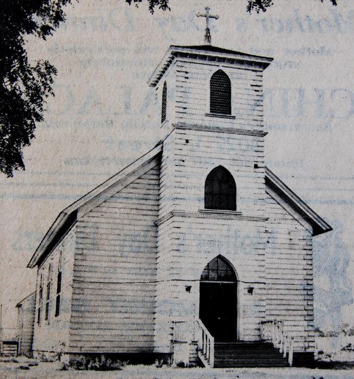 SACRAMENTO DIOCESAN ARCHIVES Vol 2 Fr John E Boll, Diocesan Archivist No 48 ST BONIFACE CHURCH IN NICOLAUS CELEBRATES A CENTURY OF LIFE Printed in the May 8, 1969 issue of the Catholic Herald The