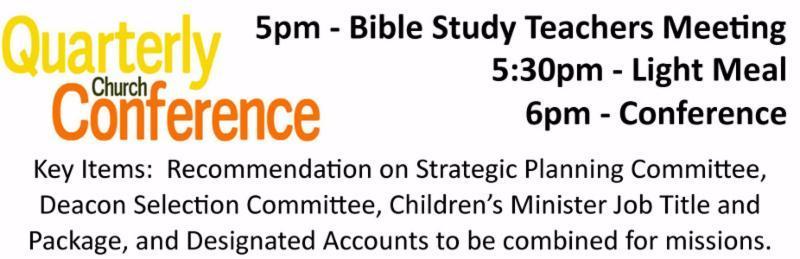 1FM) (online-fbcstephenville.org) No Children's Church - Children will remain with their parents this morning.